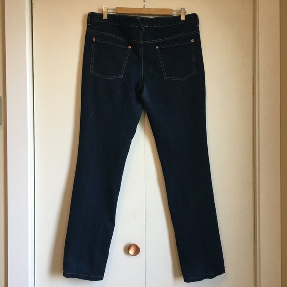 Vintage 9:21 Dark Blue Skinny Denim Jeans - Picture 2 of 16